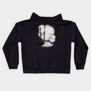 Balancing Sushi Kids Hoodie